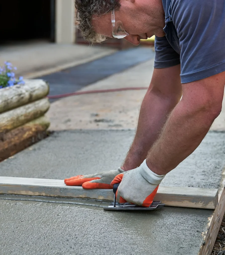 Concrete Paths and Walkways Construction Process