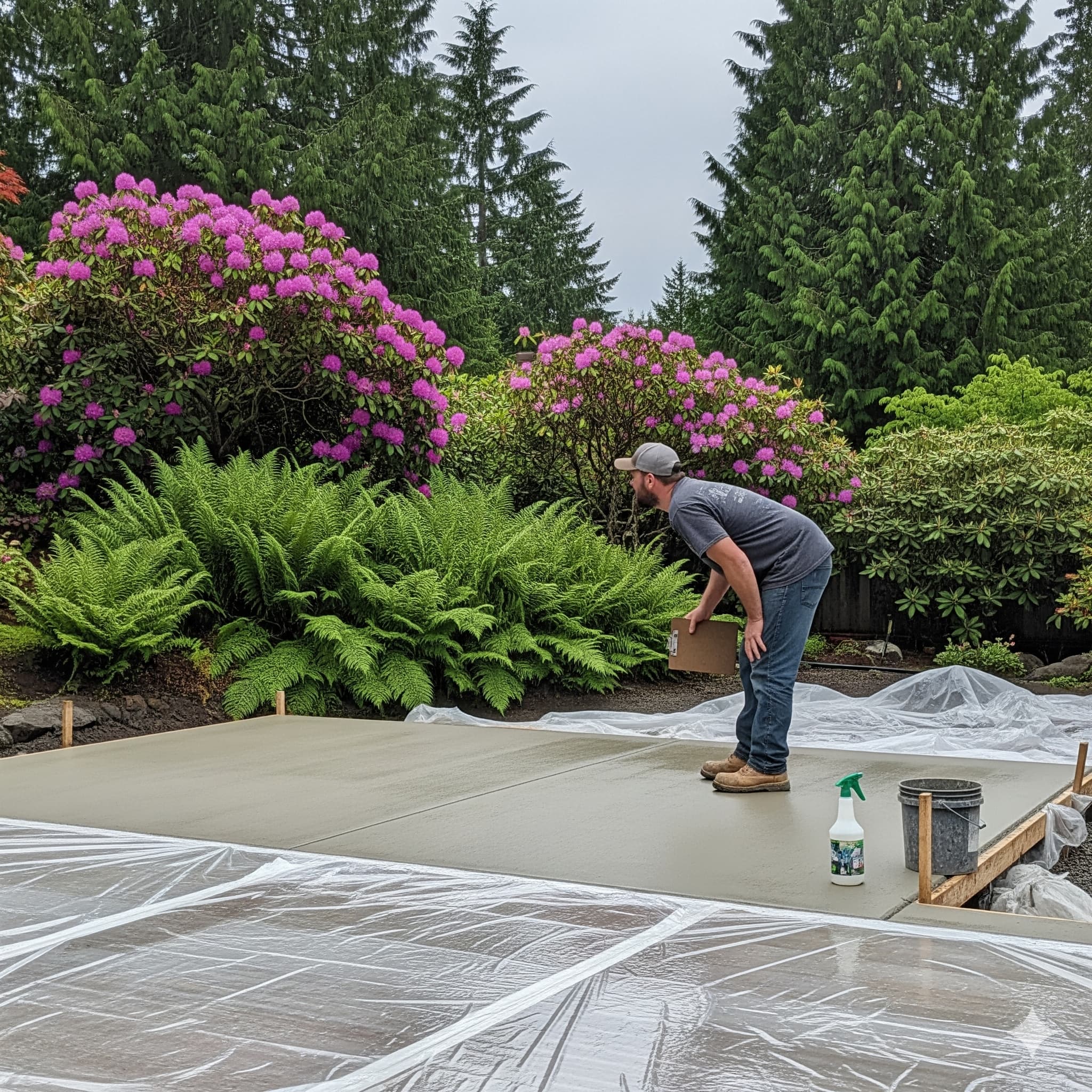 concrete slab kent