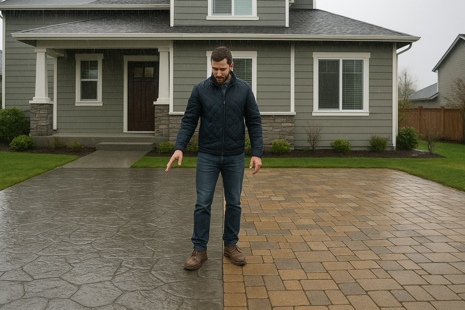 stamped concrete kent
