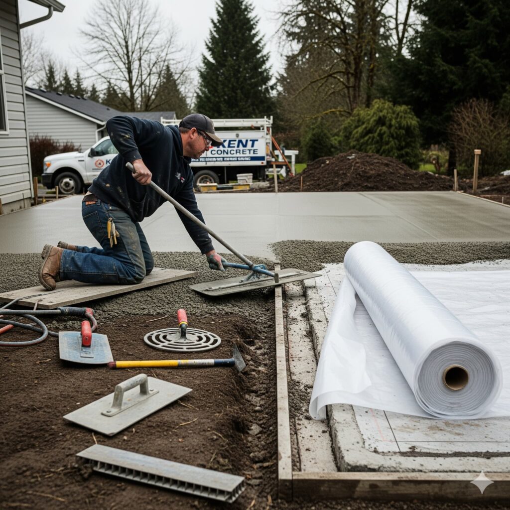 concrete flatwork kent