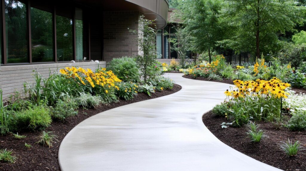 concrete walkways kent wa